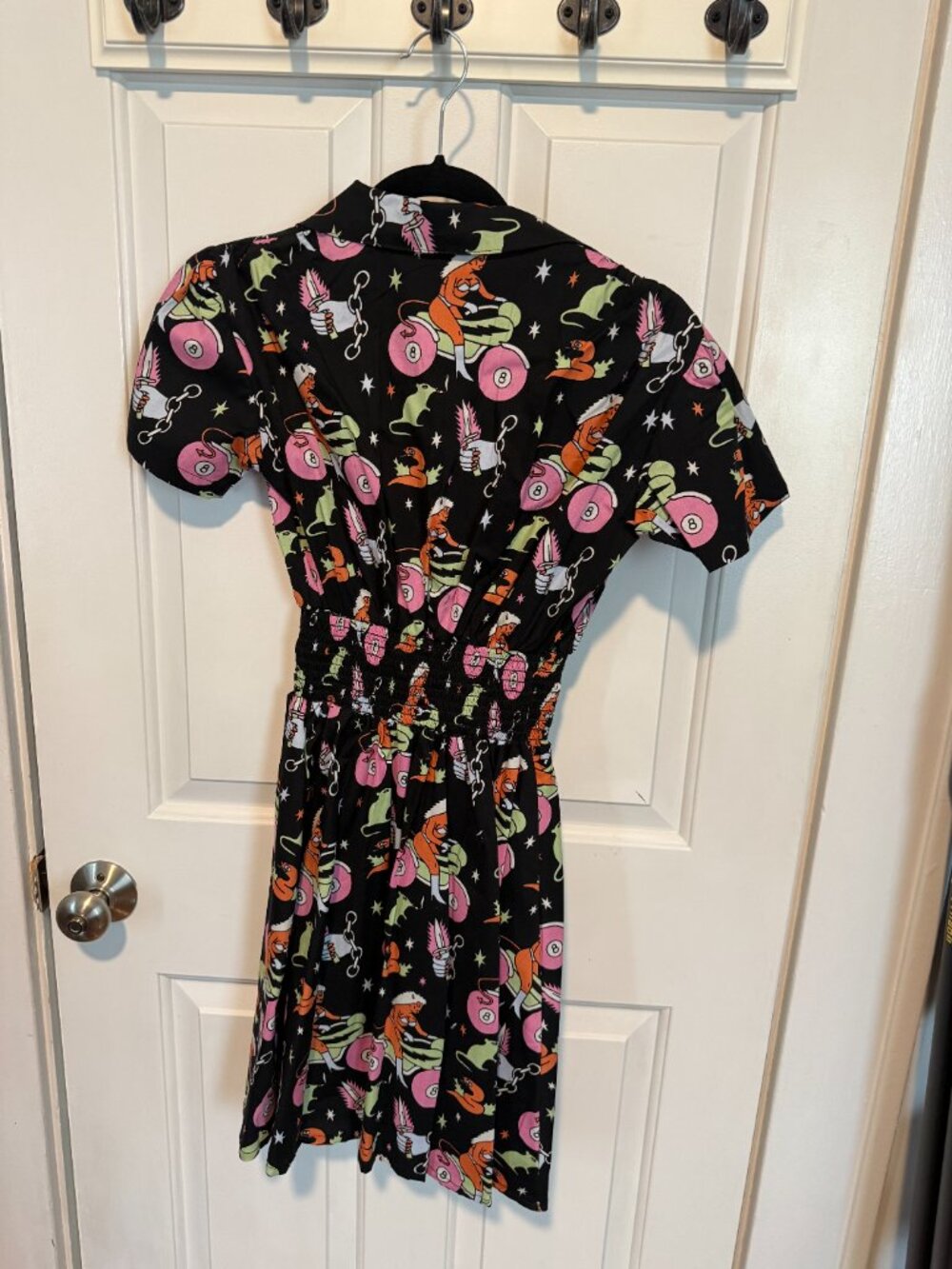 Nooworks Leah dress - Mean Machine print - Picture 3 of 3